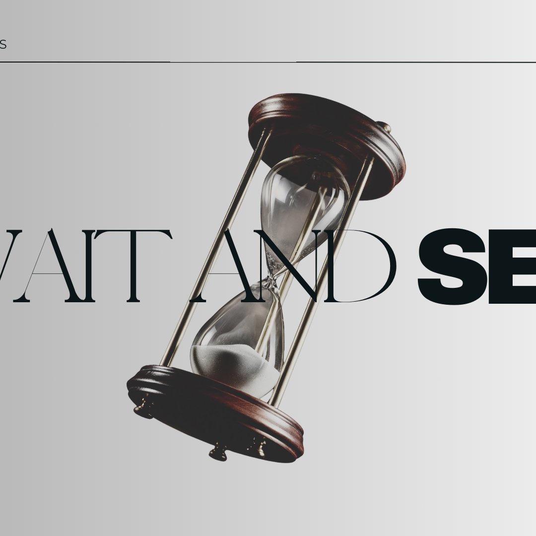 Wait & See: Don’t Give Up (Part 5)