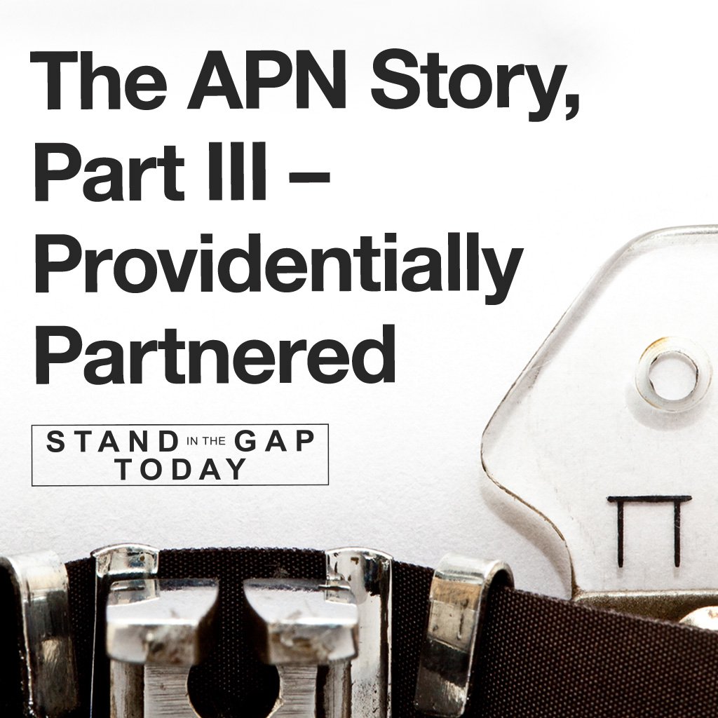 Stand in the Gap Today