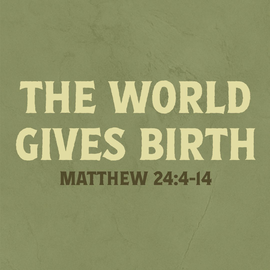 The World Gives Birth!