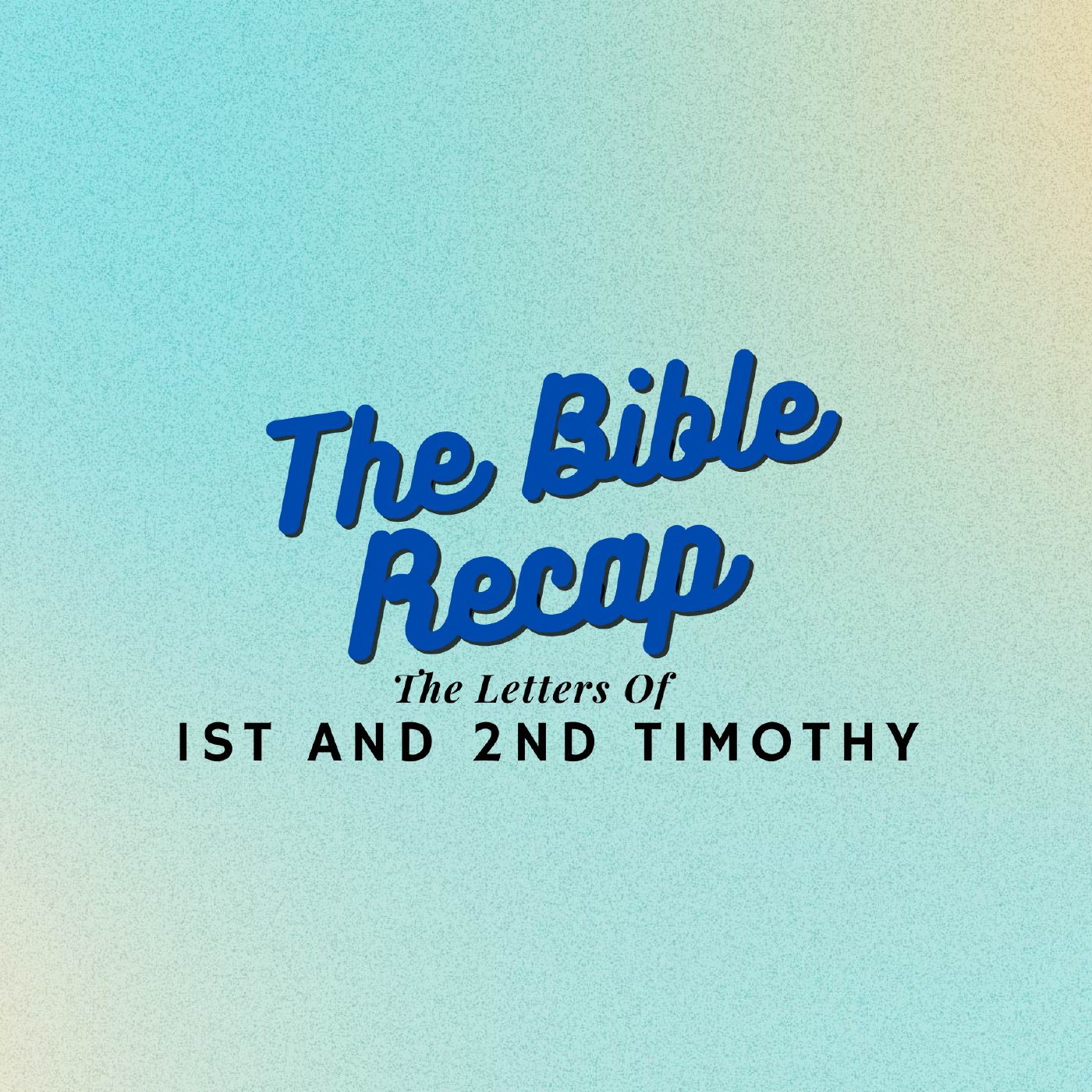 1st Timothy episode artwork