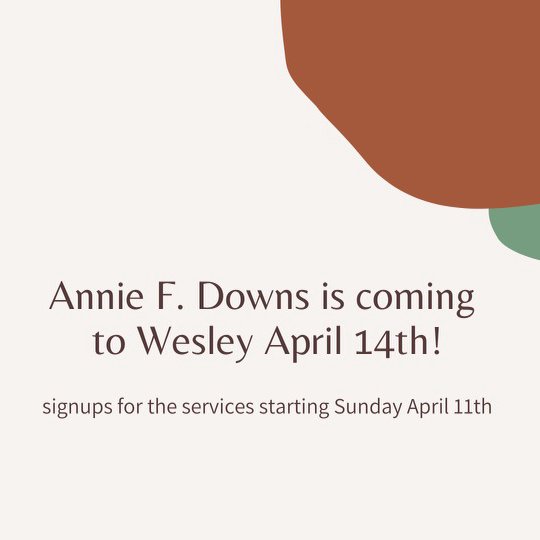 Annie F. Downs | April 14 episode artwork