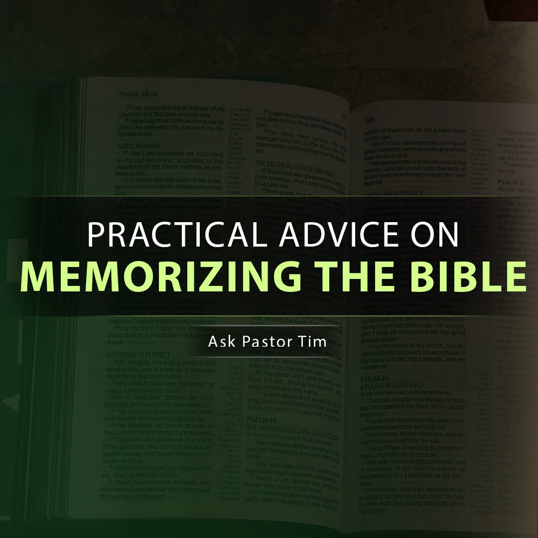 Practical Advice on Memorizing the Bible episode artwork