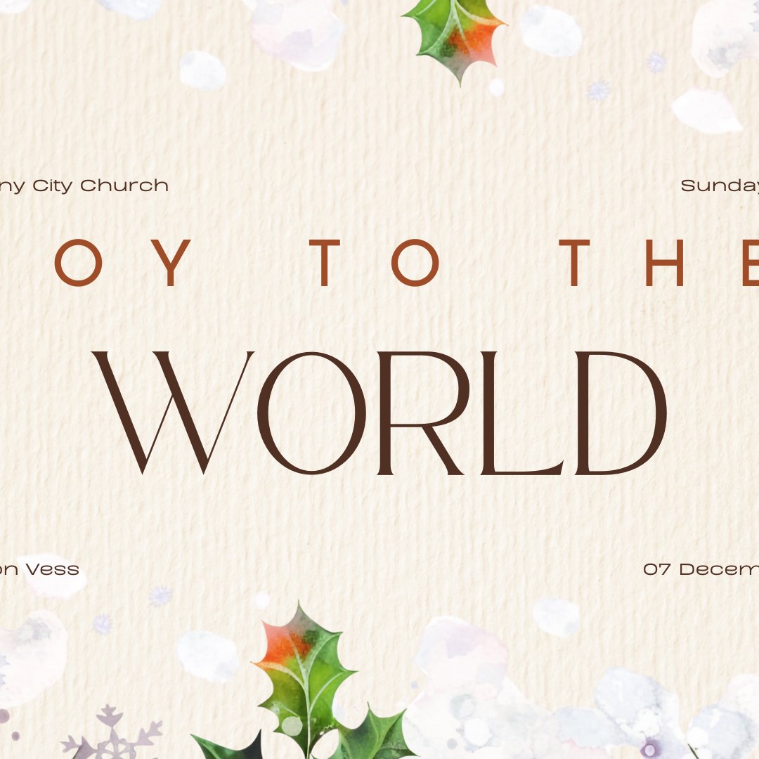"Joy to The World' - Sunday Service December 7, 2025 episode artwork