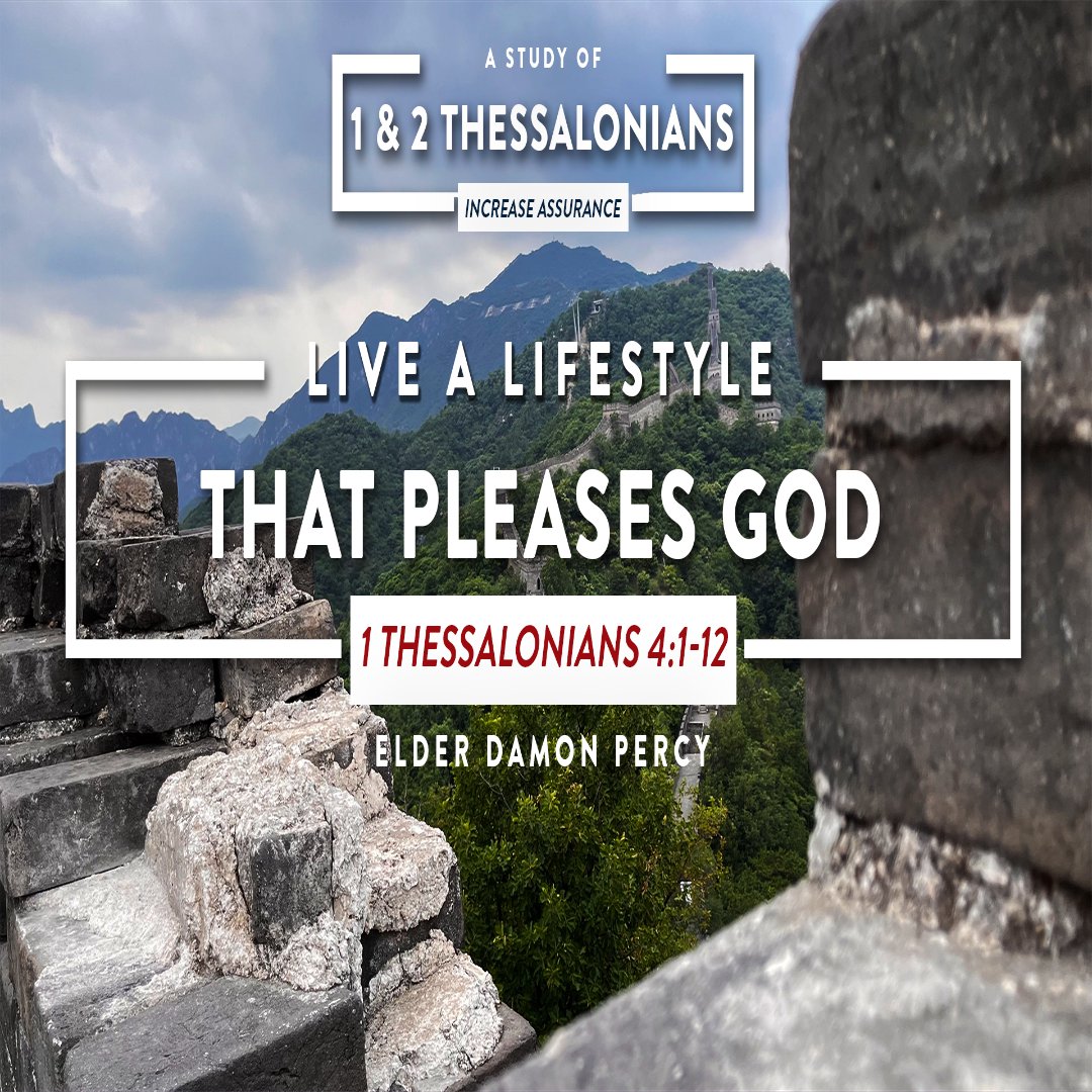 LIVE A LIFESTYLE THAT PLEASES GOD