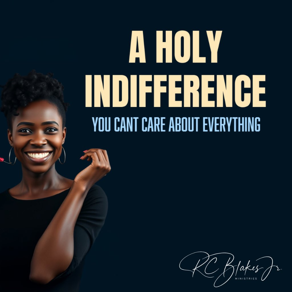 Holy Indifference: You Can't Care About Everything | Bishop RC Blakes, Jr. episode artwork