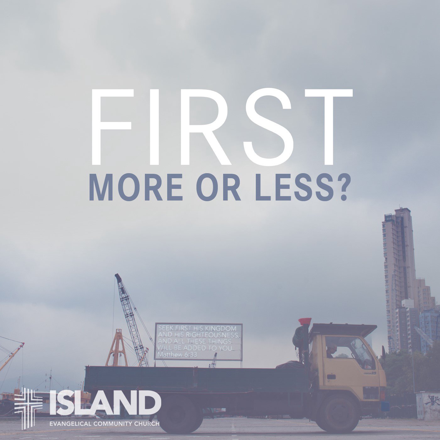 FIRST: More or Less? episode artwork