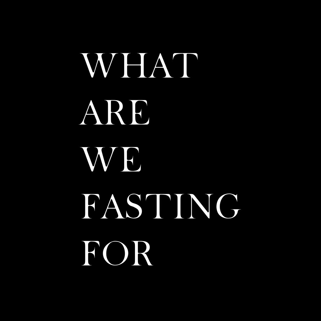 What Are We Fasting For episode artwork