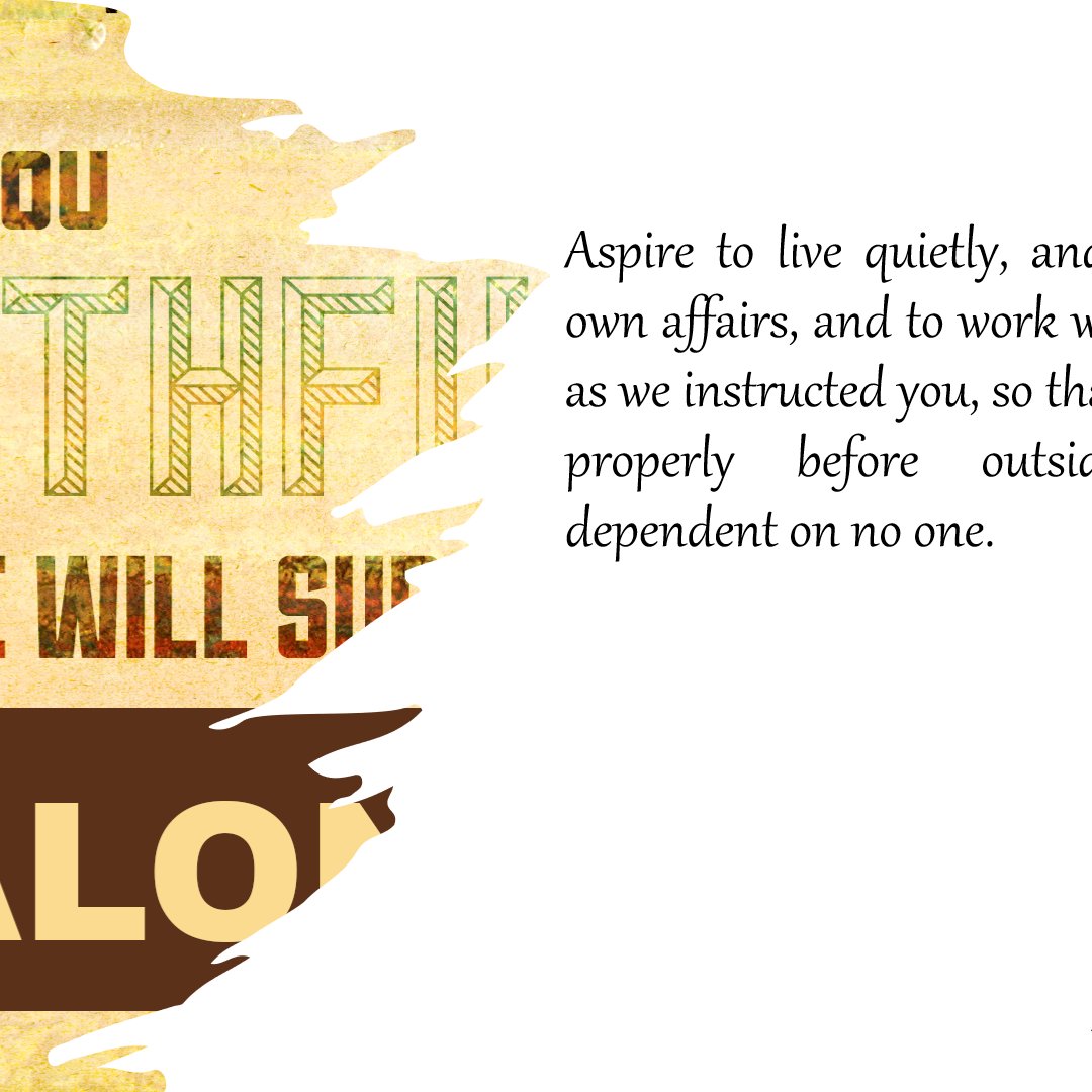 Aspire to Live Quietly episode artwork