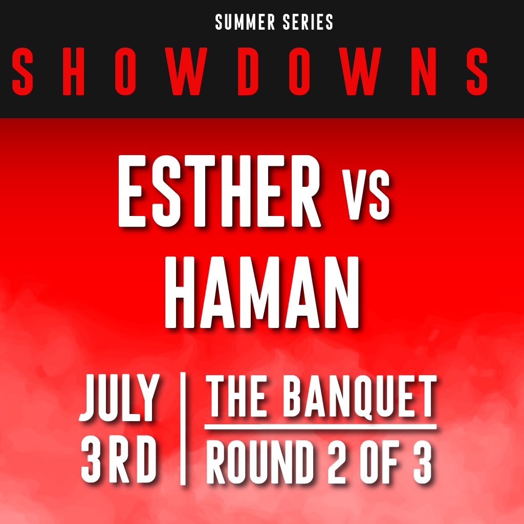 Esther vs. Haman: The Banquet episode artwork