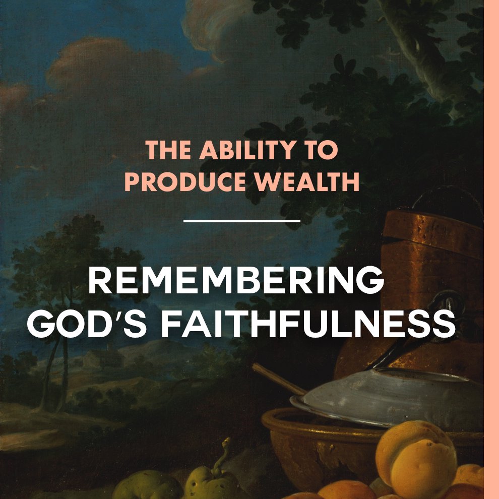 Ability to Produce Wealth Week 2 : Paolo Punzalan | Remembering God’s faithfulness