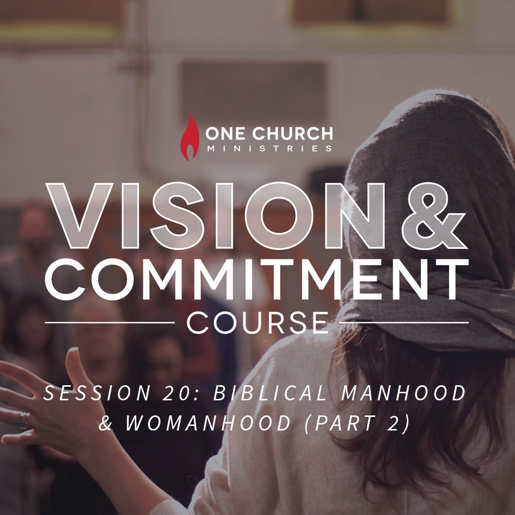 V&C Session 20: Biblical Manhood & Womanhood (Part 2)