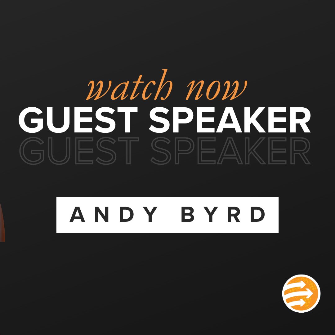 Guest Speaker - Andy Byrd