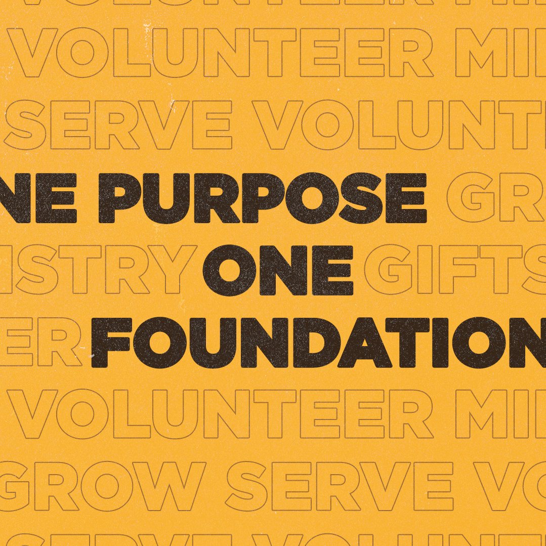 One Purpose, One Foundation episode artwork