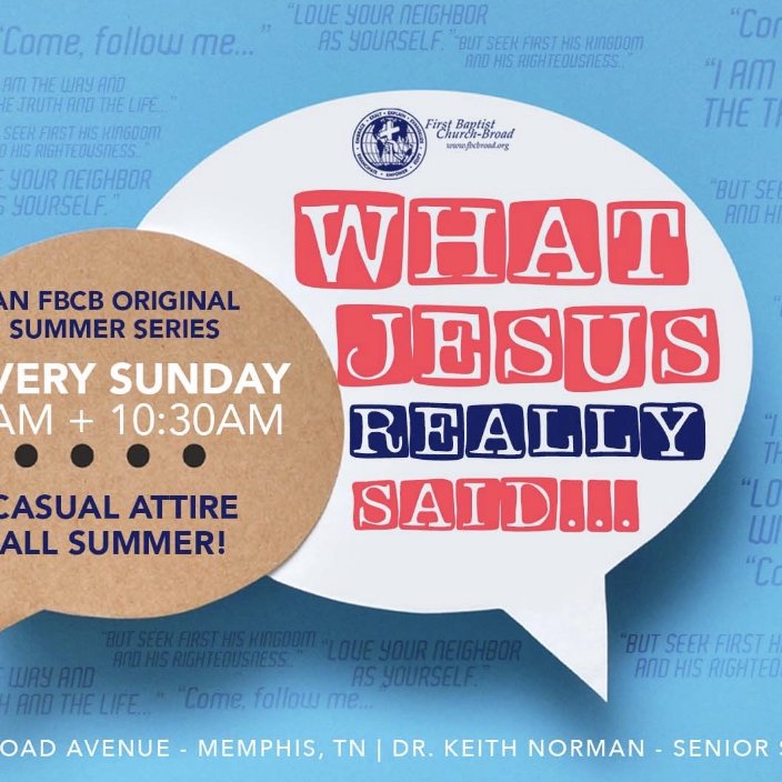 First Baptist Church Broad Virtual Worship Service (8:00a.m.)