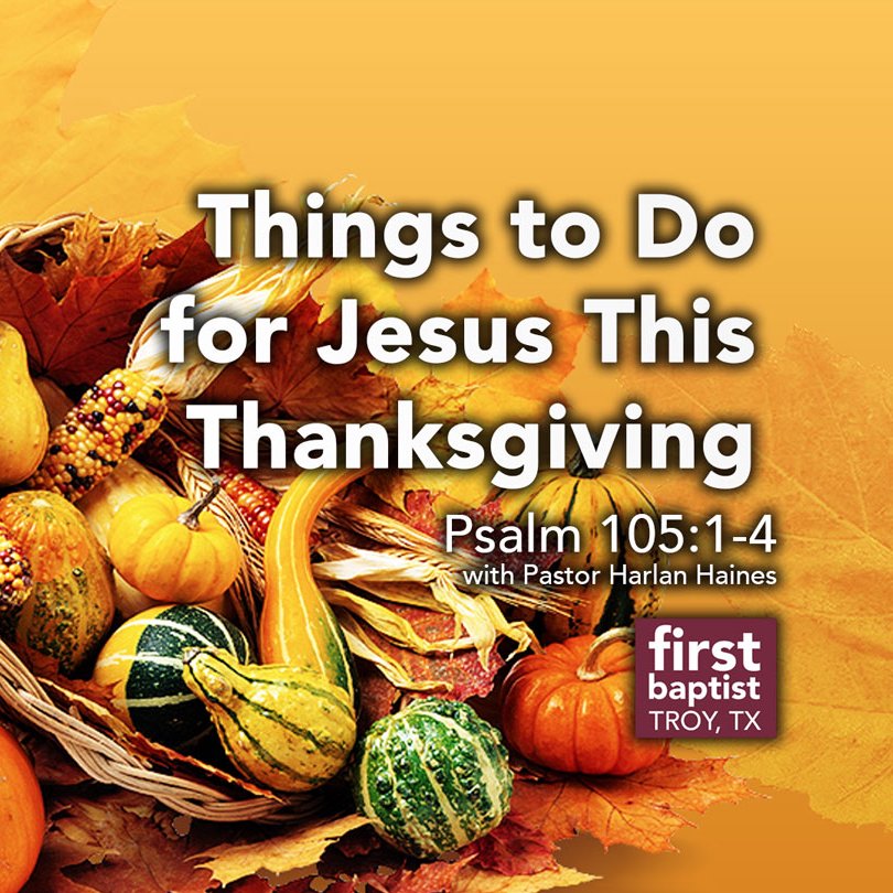 11.12.23 - Things to Do for Jesus This Thanksgiving episode artwork