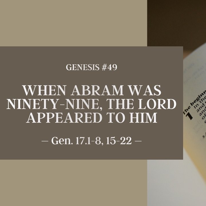 When Abram was Ninety-Nine, the Lord Appeared to Him | Genesis #49 episode artwork