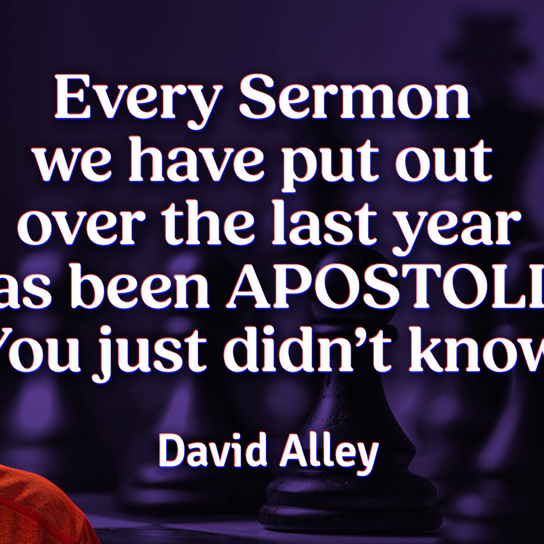 David's Apostolic Gambit | David Alley | 1st March 2026 episode artwork