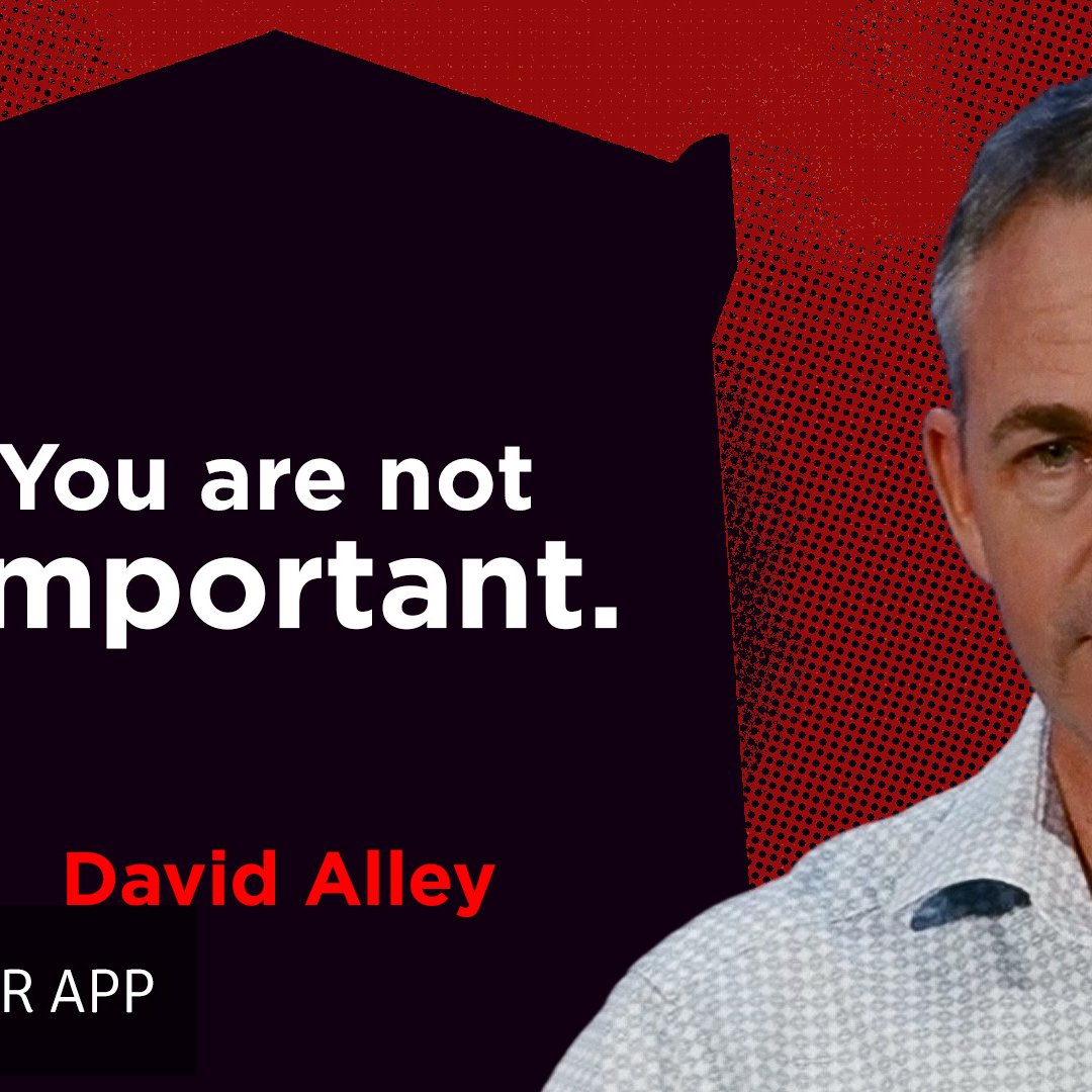 You are not Important | David Alley | 19th April 2026 episode artwork