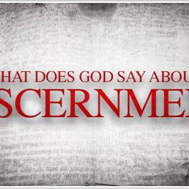 Discernment part 1