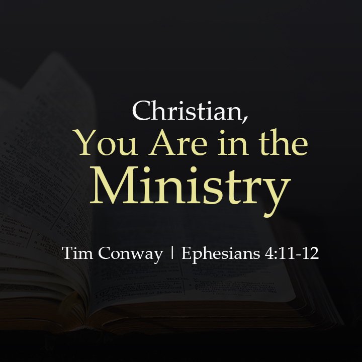 Christian, You're in the Ministry episode artwork