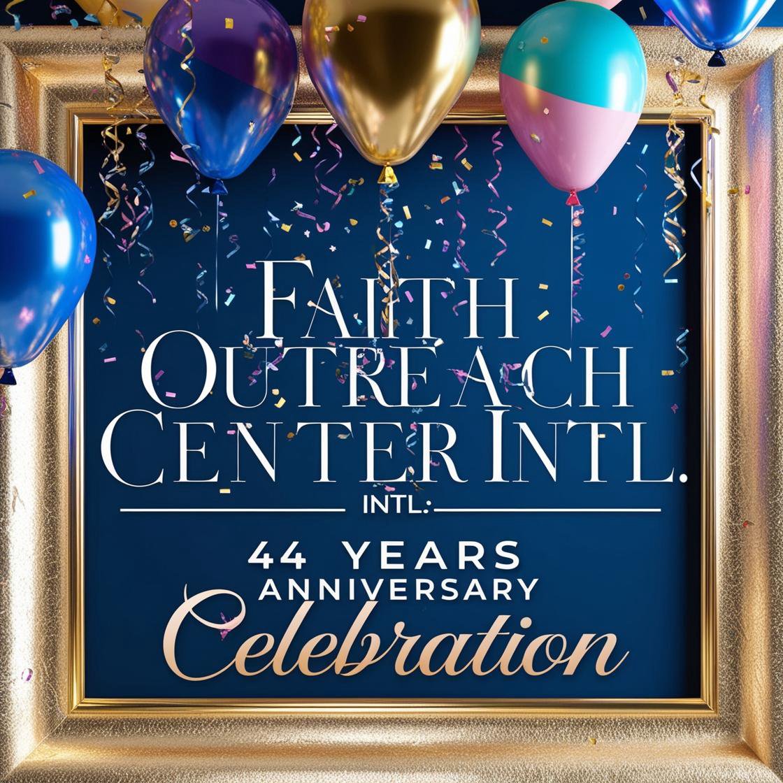 Faith Outreach Center Intl. 44/1 Anniversary Celebration episode artwork
