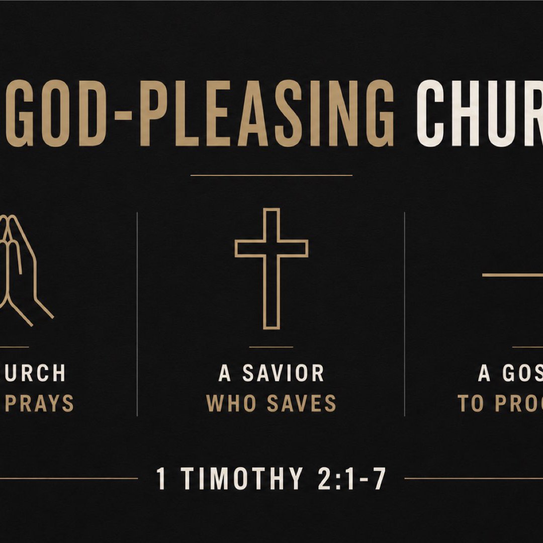 A God-Pleasing Church - 1 Timothy 2:1-7 episode artwork