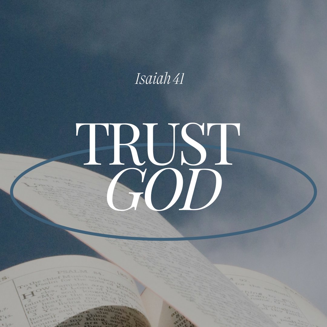 Trust God