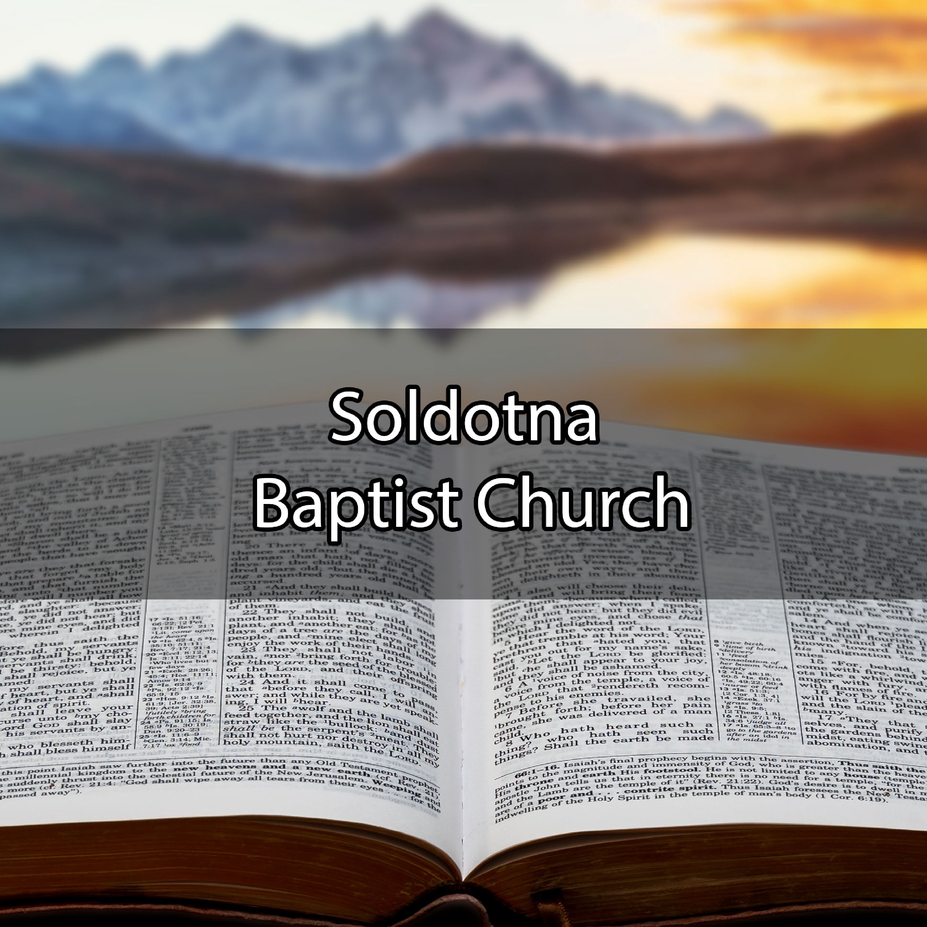 Soldotna Baptist Church podcast artwork