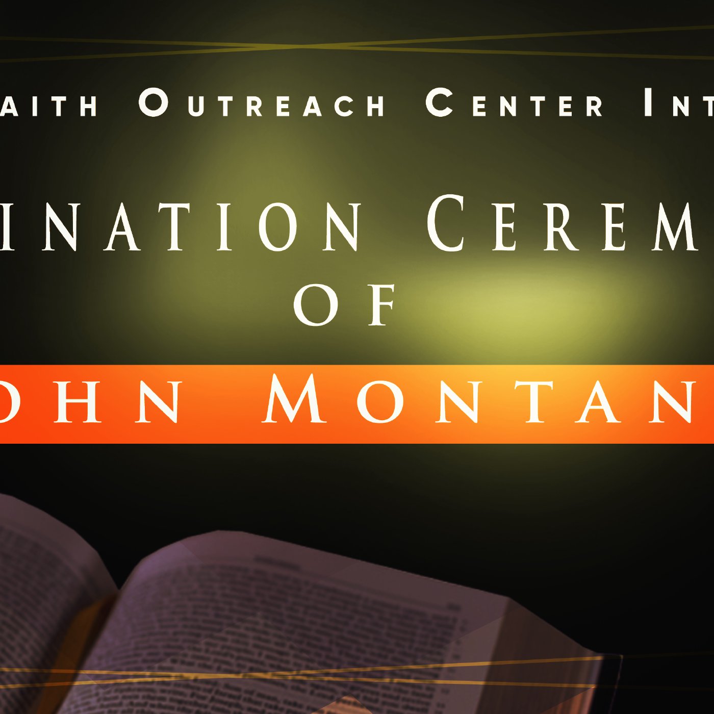 John Montana Ordination Ceremony episode artwork