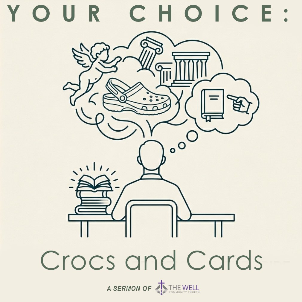 Sermon: Crocs and Cards episode artwork