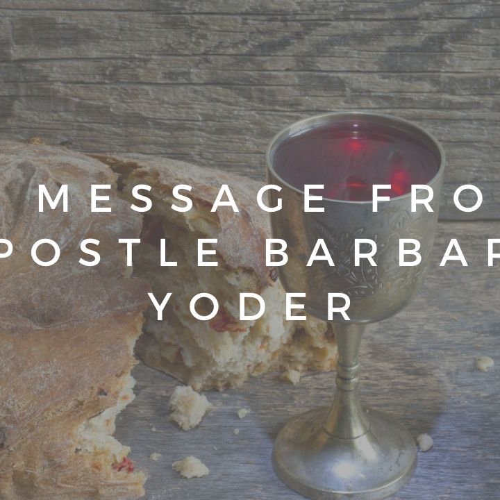 A Message from Apostle Barbara Yoder episode artwork