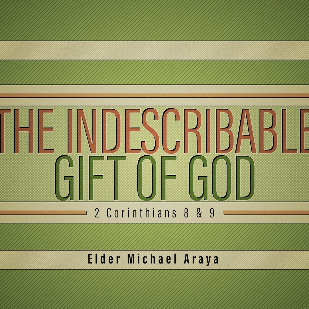 The Indescribable Gift Of God