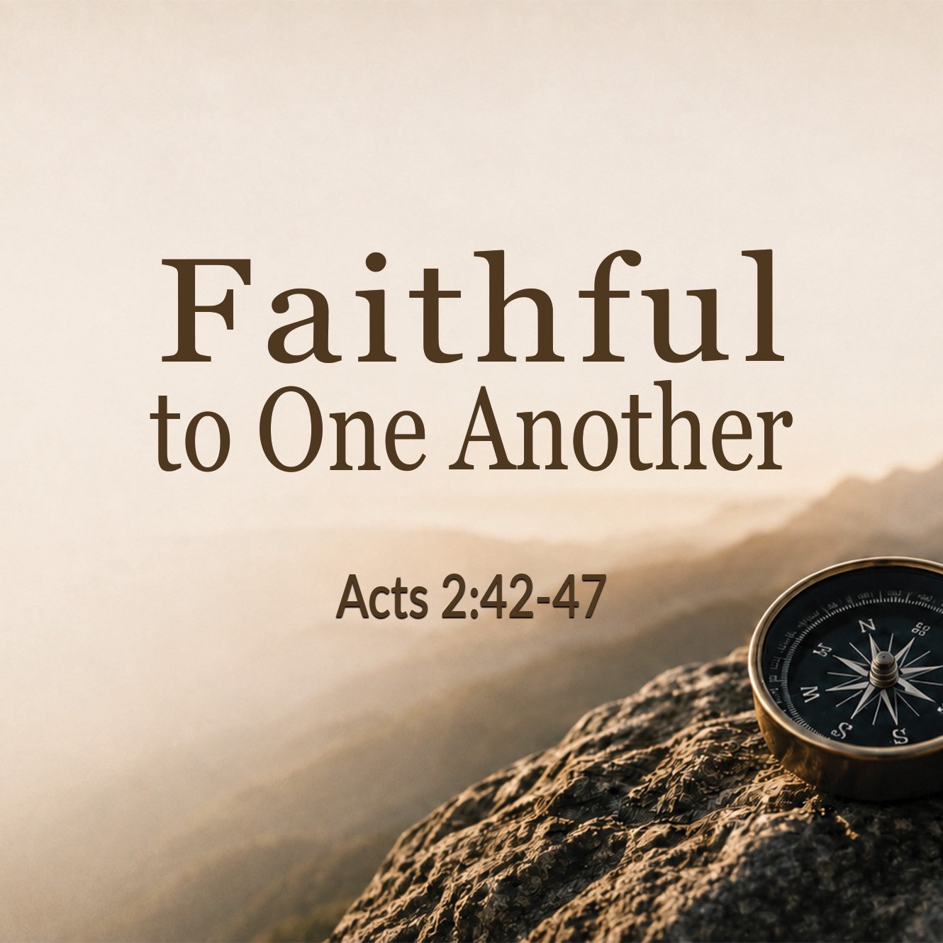 Faithful to One Another episode artwork