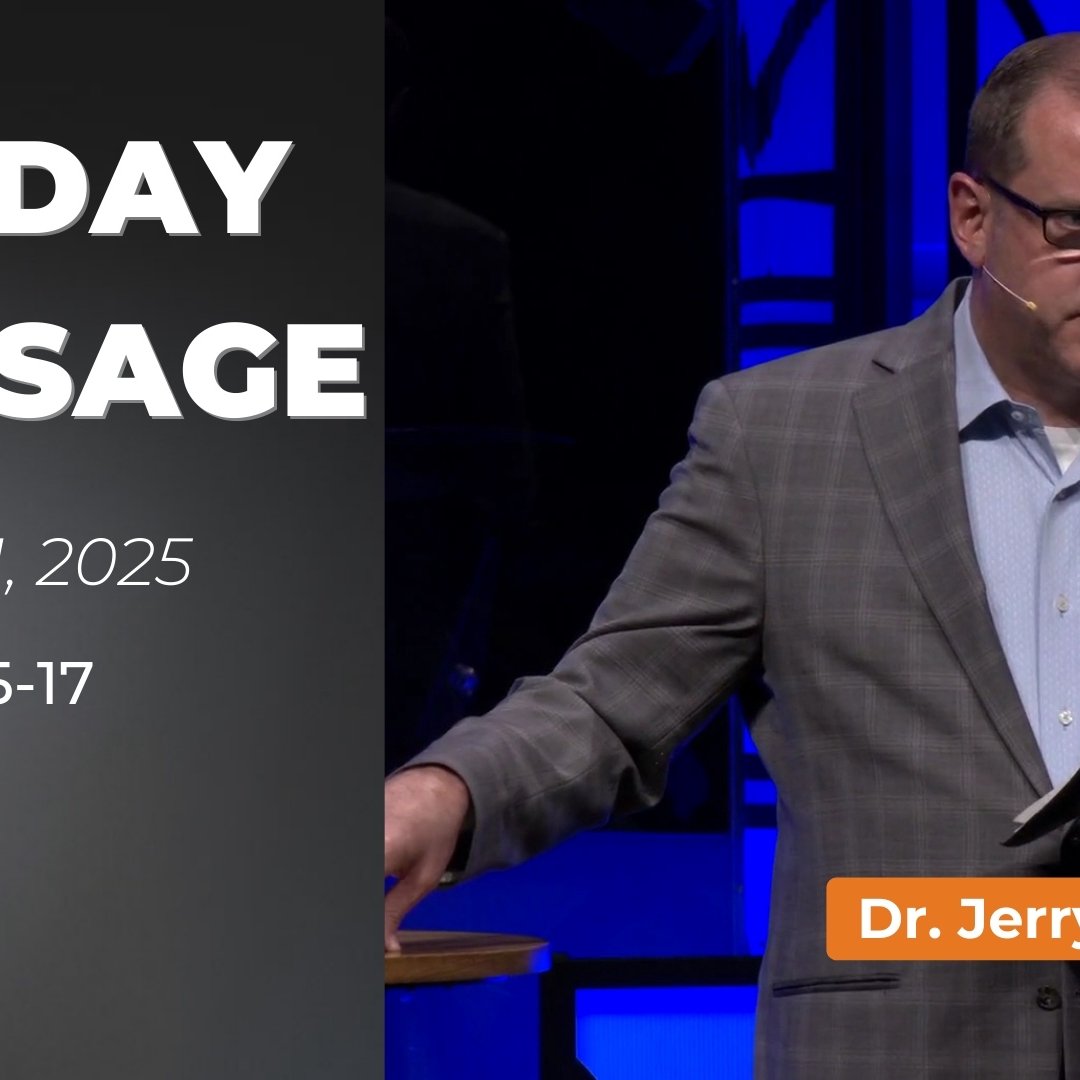 Sunday Message | 08-31-2025