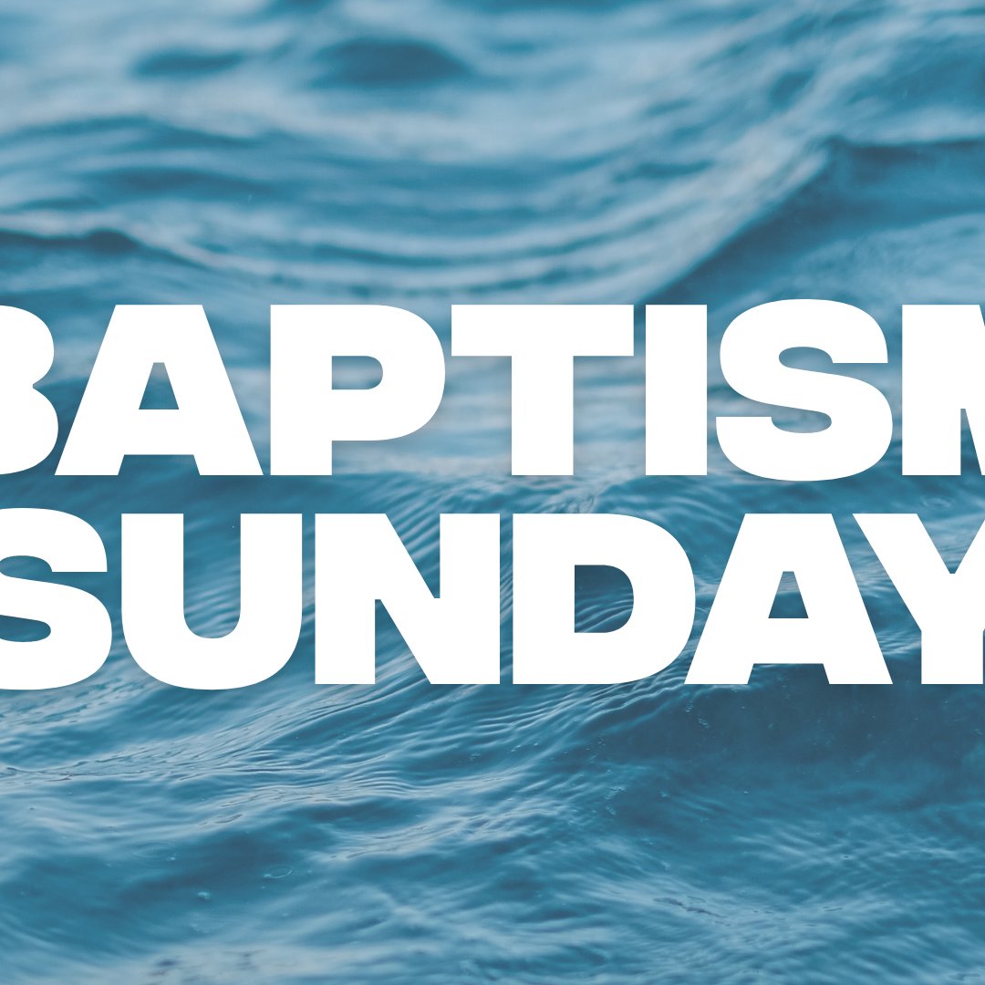 Baptism Sunday episode artwork