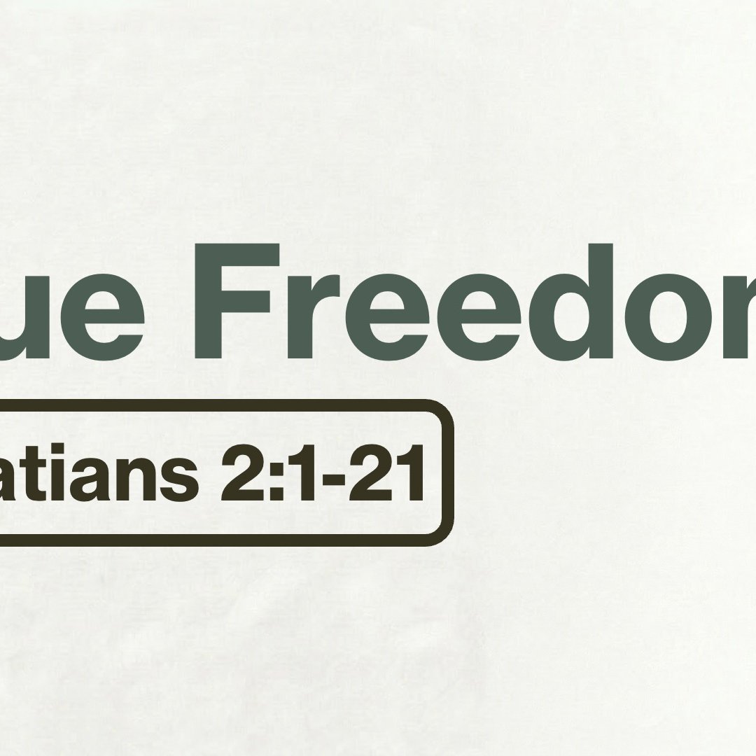 True Freedom | Zane Garza | Galatians 2:1-21 episode artwork
