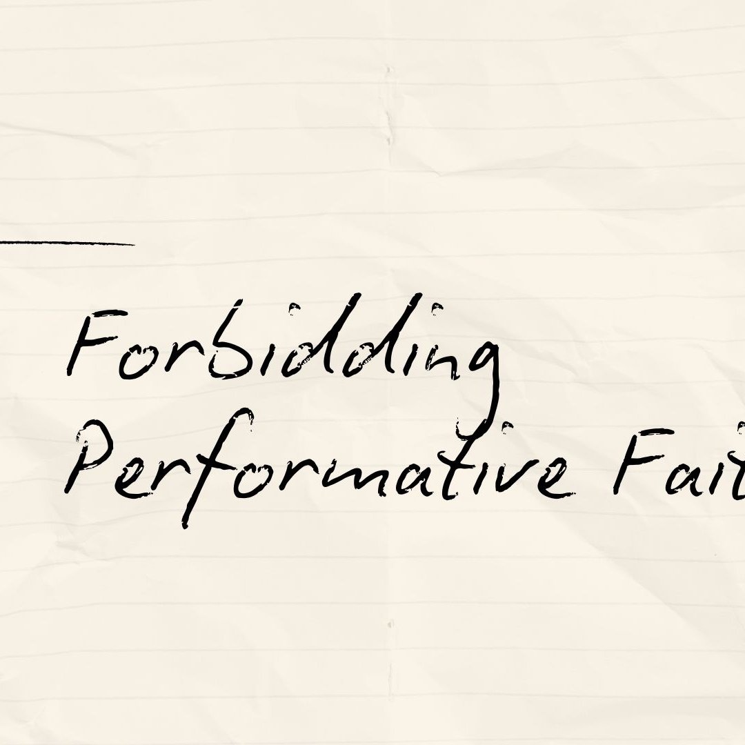 Forbidding Performative Faith episode artwork