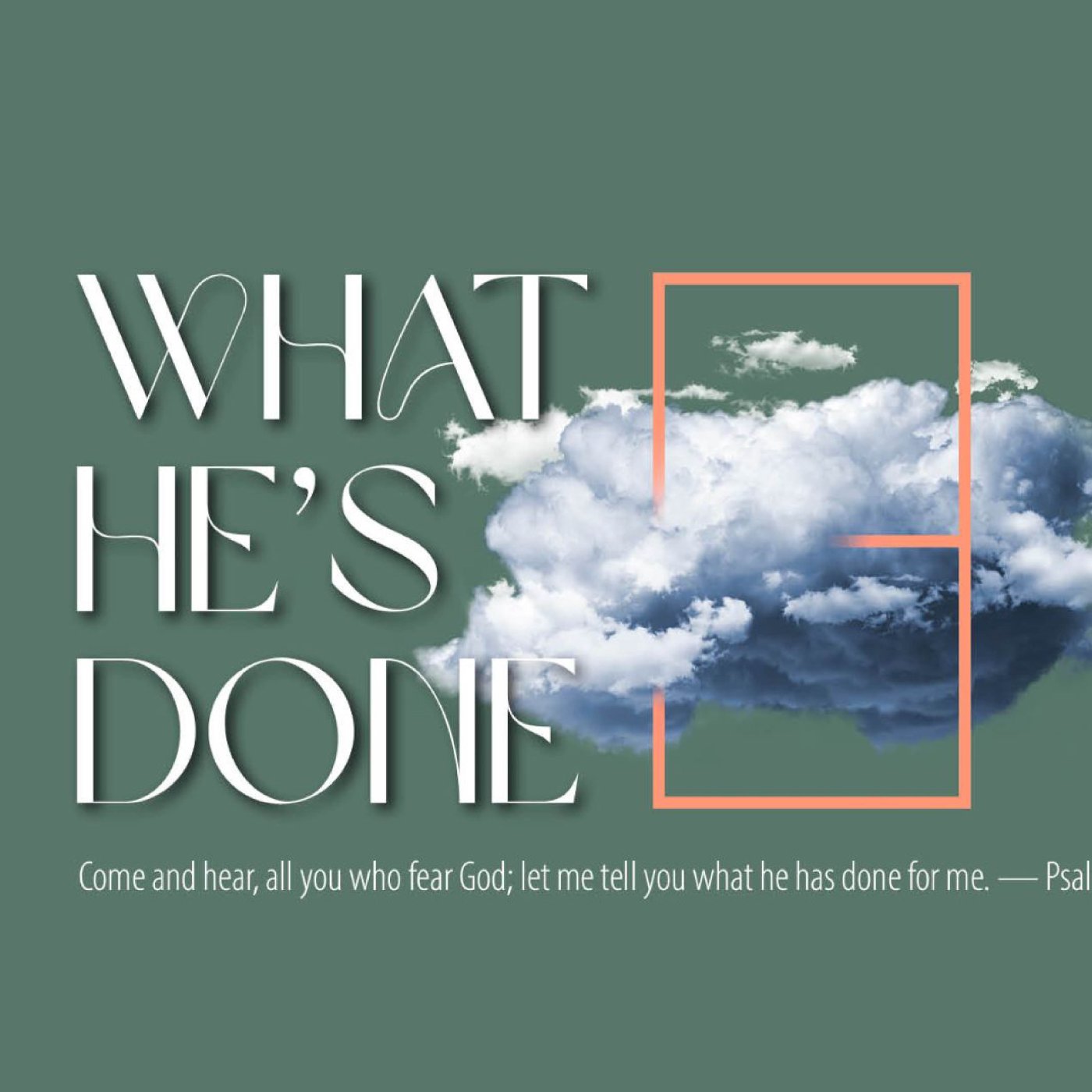 What He's Done episode artwork