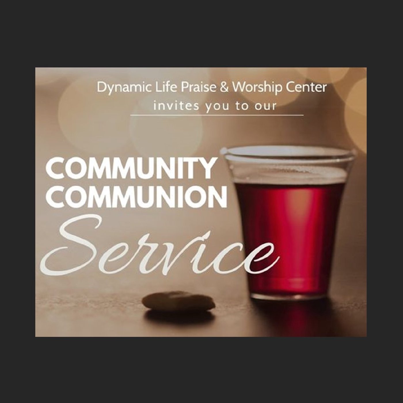 Community Communion; Put Faith in the Blood of Jesus episode artwork