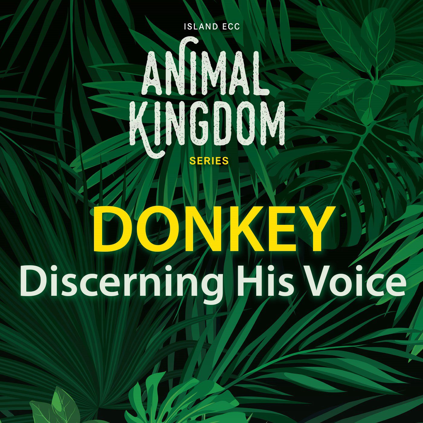 Animal Kingdom: Donkey - Discerning His Voice episode artwork