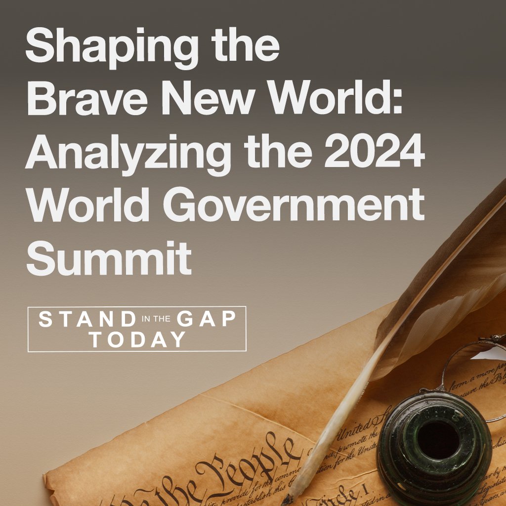 5/9/24 - Shaping the Brave New World