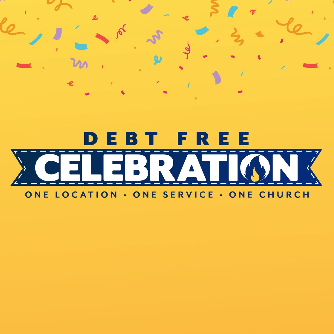 Debt Free Celebration
