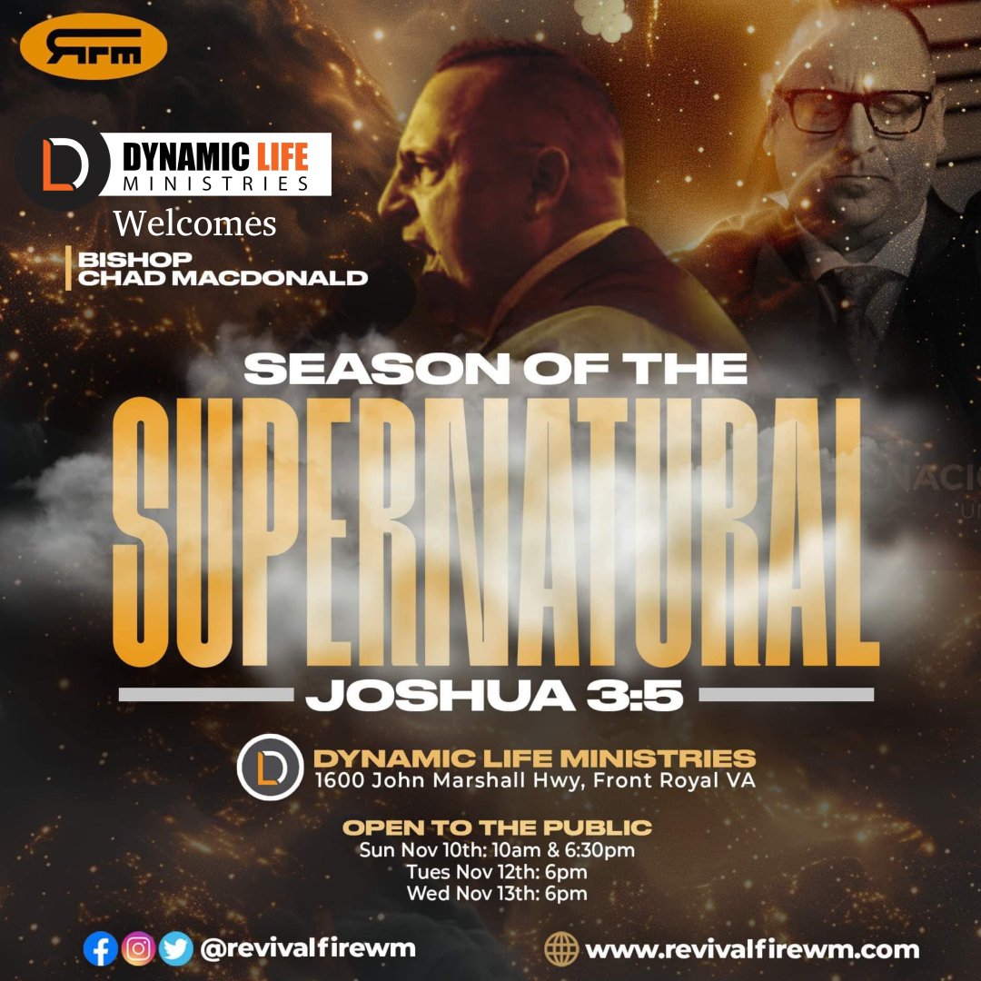 Season of the Supernatural; Joshua 3:5.