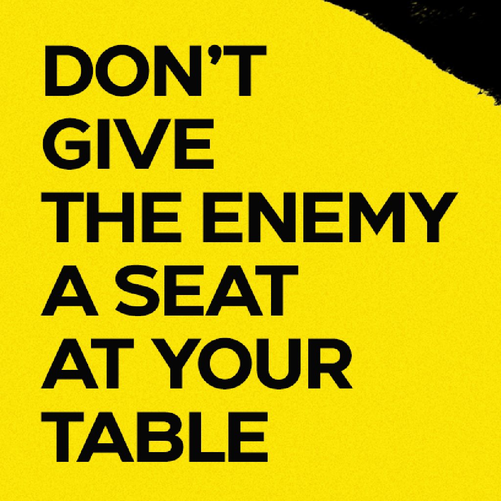 Don't Give the Enemy a Seat at Your Table - Week 4 episode artwork