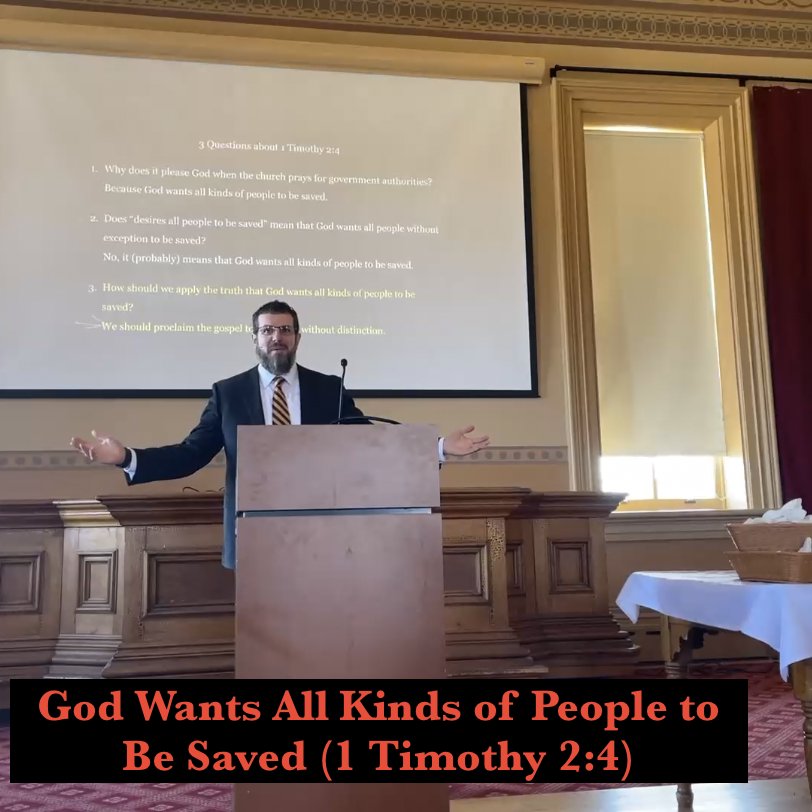 Andy Naselli - God Wants All Kinds of People to Be Saved (1 Timothy 2:4) episode artwork