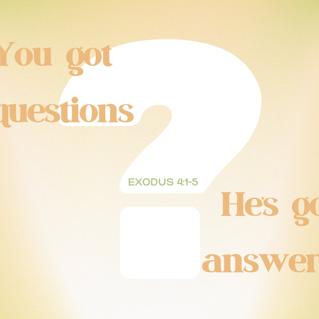 You Got Questions, He's Got Answers