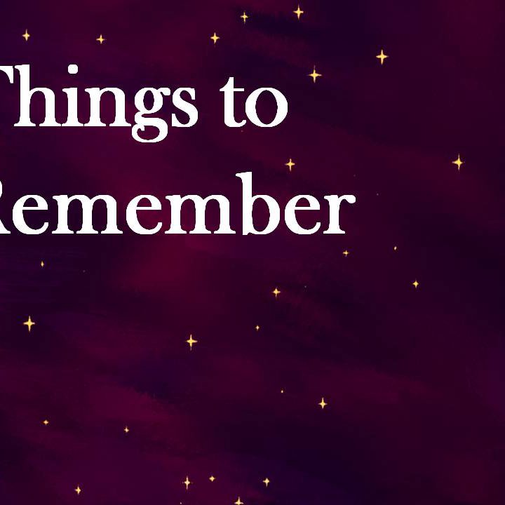 Things To Remember episode artwork