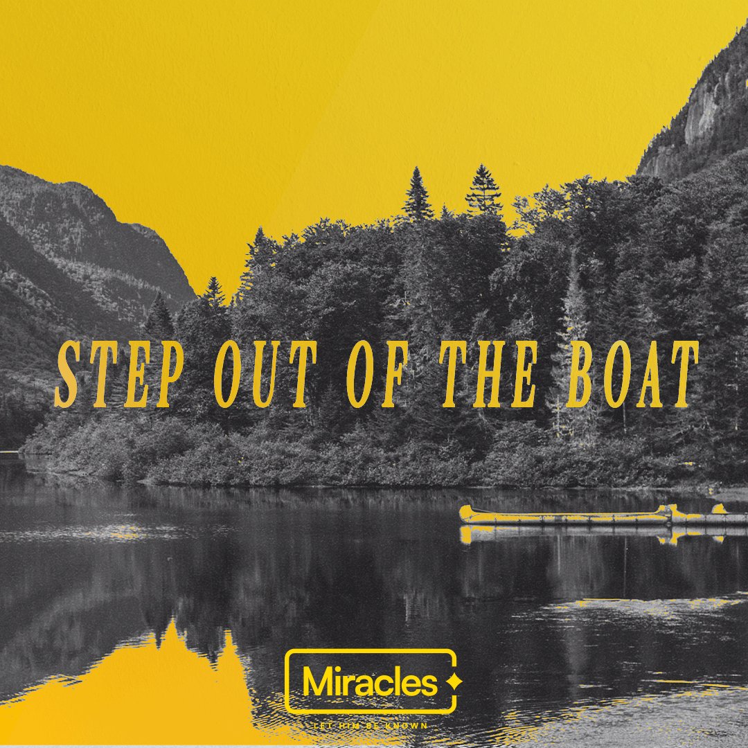 Miracles Week 5: Rev Araneta | Step Out of The Boat.