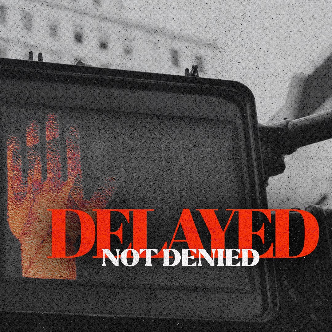 Delayed. Not Denied episode artwork
