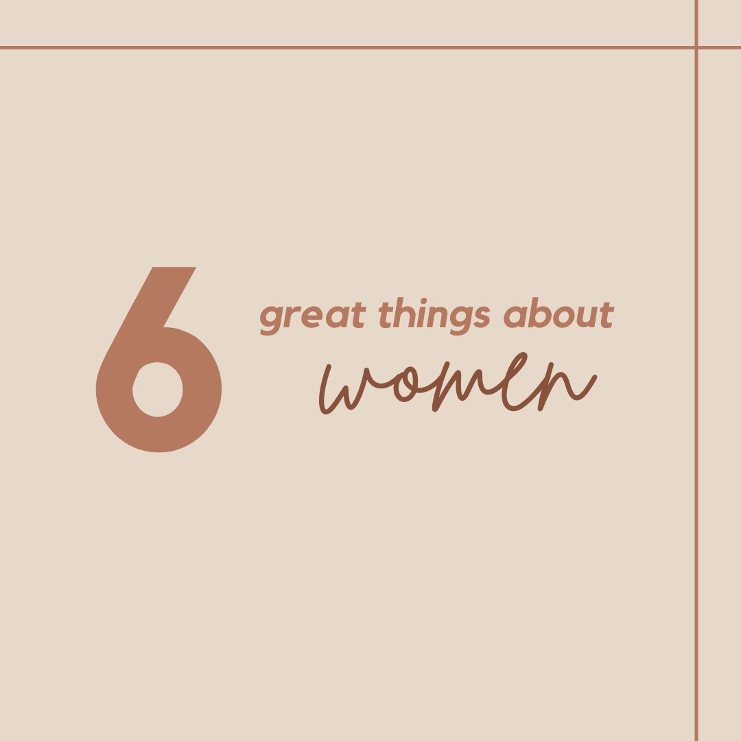 Six Great Things About Women episode artwork